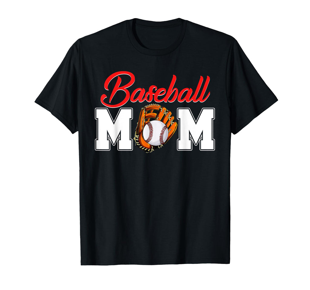 Funny Baseball Mom Baseball Mama T-Shirt - Minimalist Print for Adults - T-Shirt, Sweatshirt, Hoodie