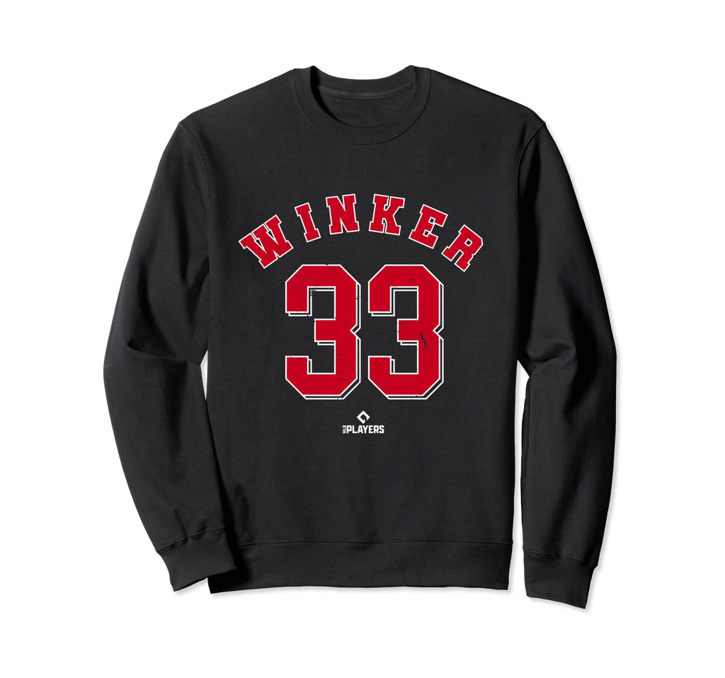 Jesse Winker 33 Cincinnati Ohio Sweatshirt - Custom Art Print Unisex - T-Shirt, Sweatshirt, Hoodie