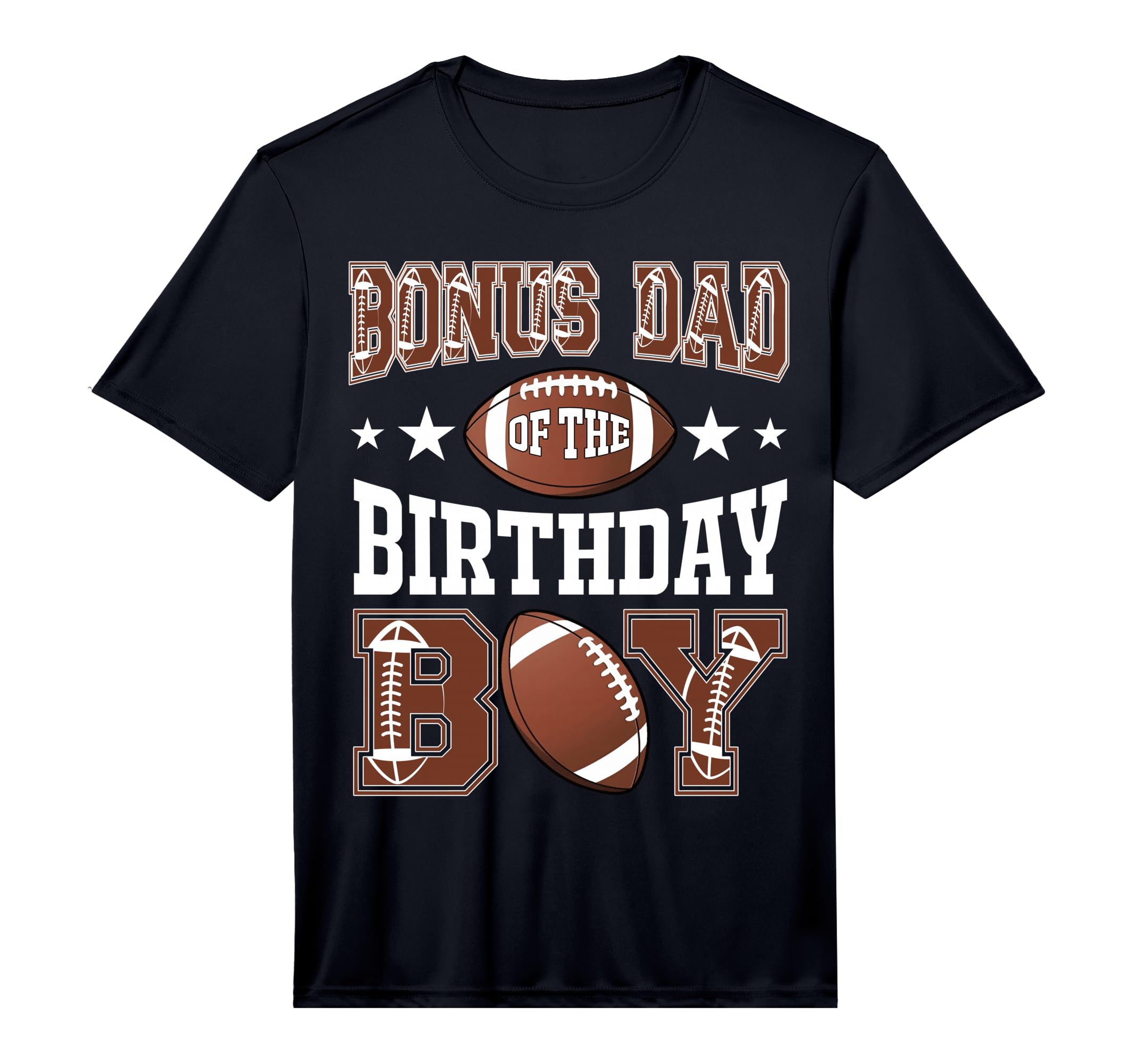 Bonus Dad Birthday Football Game Day T-Shirt - Minimalist Print Unisex - T-Shirt, Sweatshirt, Hoodie