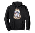 Baseball Coquette Bow Baseball Mom Hoodie - Aesthetic Graphic for Adults - T-Shirt, Sweatshirt, Hoodie