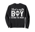 Thats My Baseball Catcher Dad Sweatshirt - Minimalist Print Unisex - T-Shirt, Sweatshirt, Hoodie