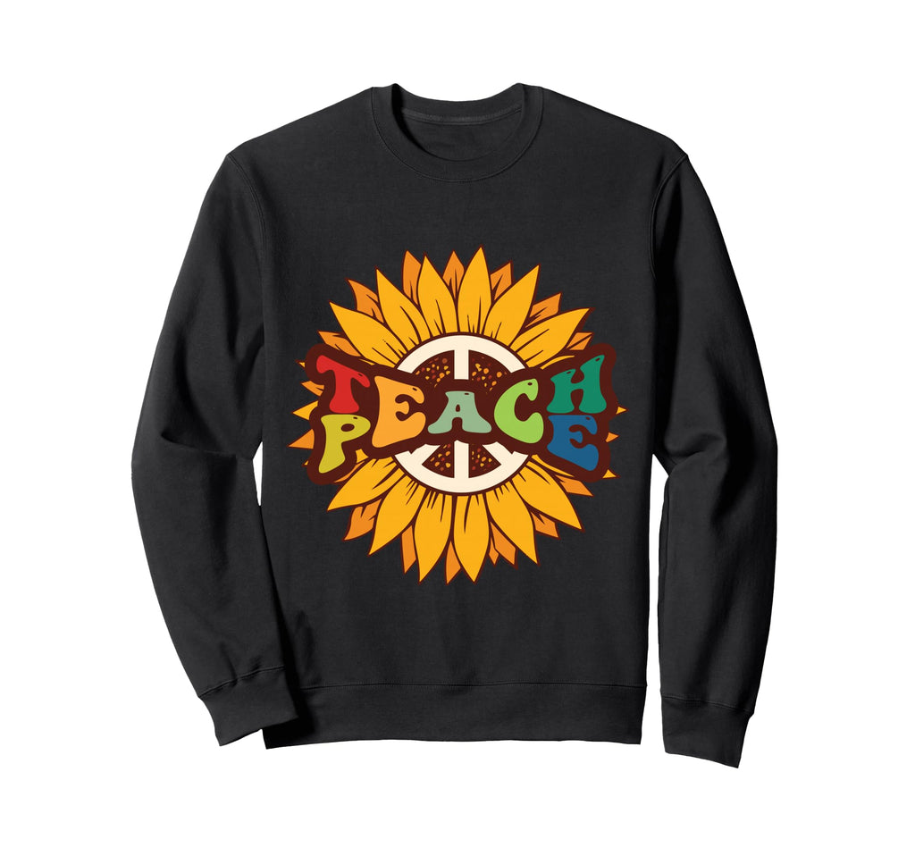 Boho Hippie Kindness Vibe Sweatshirt - Fun Novelty Design for Adults - T-Shirt, Sweatshirt, Hoodie