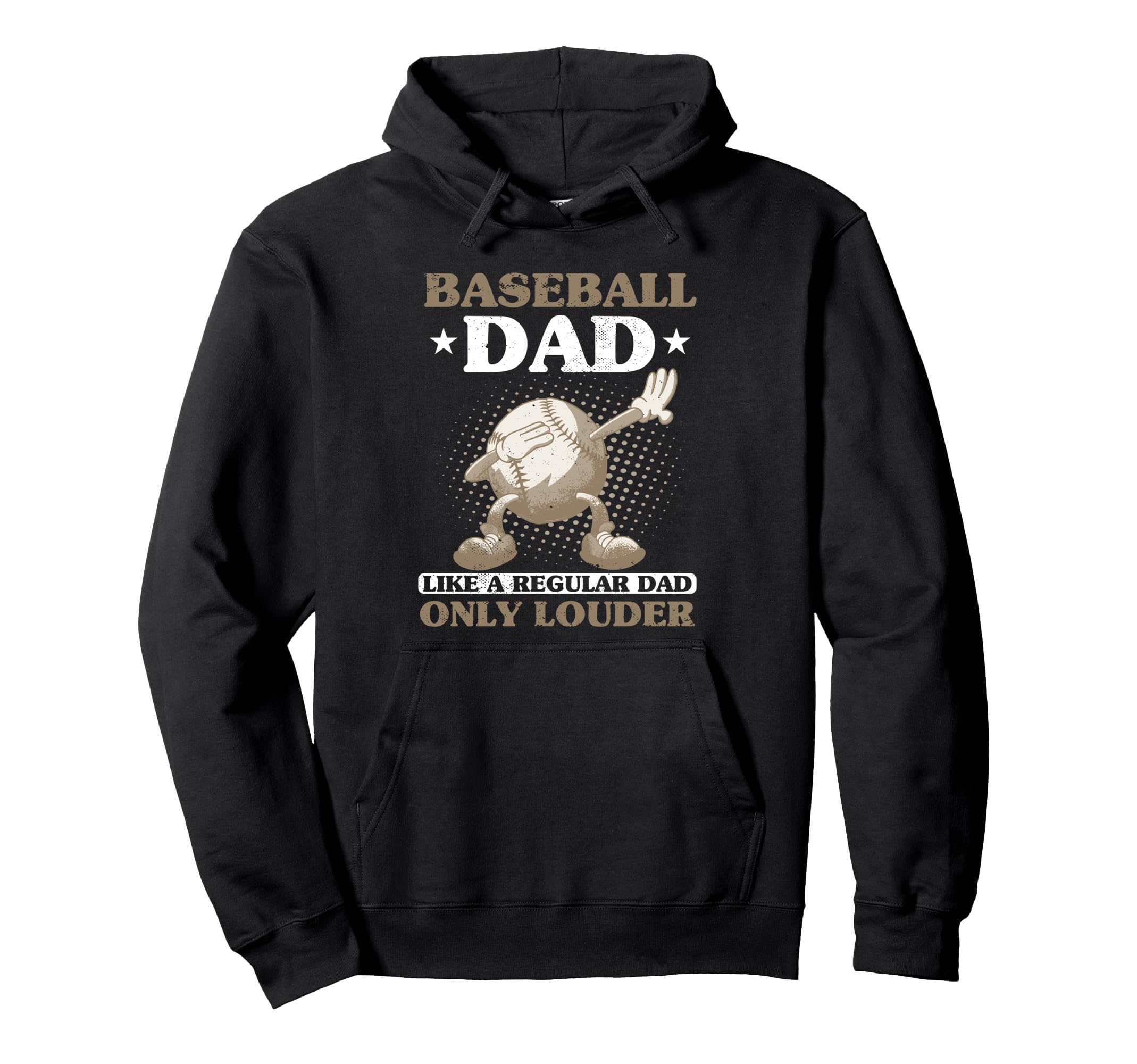 Fathers Day Baseball Dad Parent Hoodie - Minimalist Print Men Women - T-Shirt, Sweatshirt, Hoodie