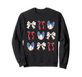 Baseball Bow Trendy Sports Sweatshirt - Casual Everyday Wear Unisex - T-Shirt, Sweatshirt, Hoodie
