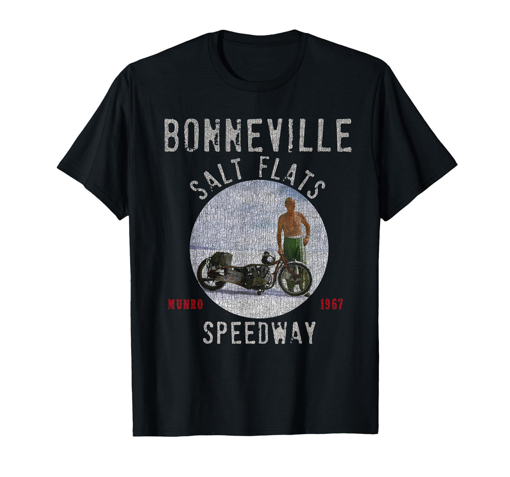 Bonneville Salt Flats Distressed 1967 T-Shirt - Novelty Apparel for Adults - T-Shirt, Sweatshirt, Hoodie