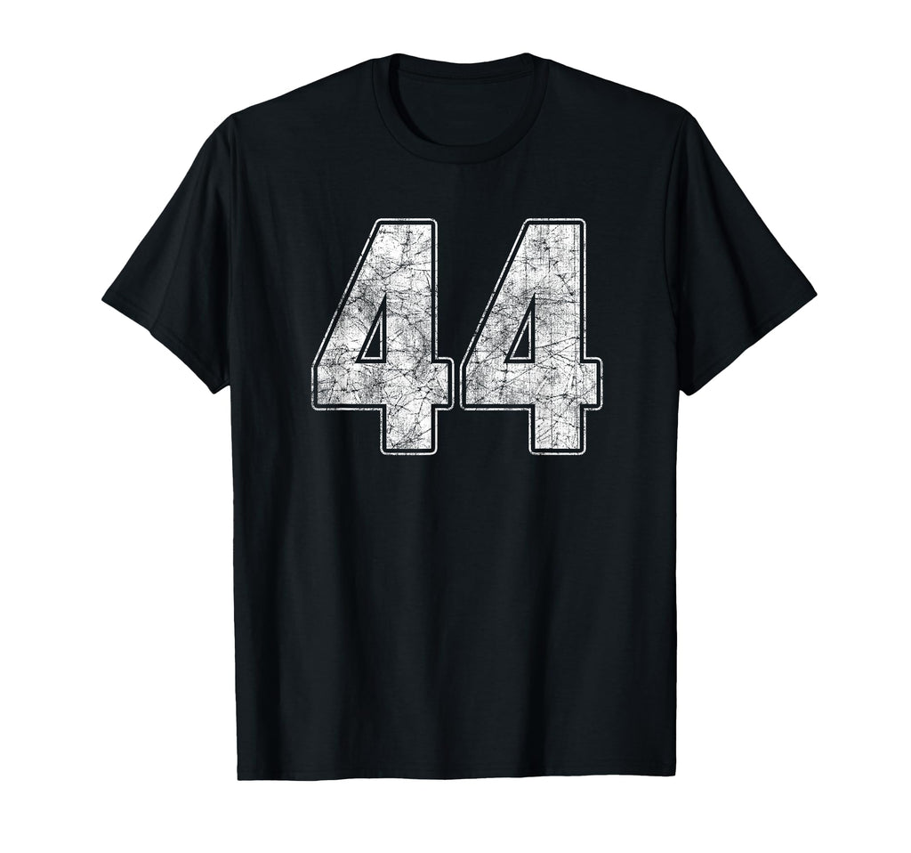 44 Jersey Number 44 Uniform Biggest T-Shirt - Custom Art Print for Adults - T-Shirt, Sweatshirt, Hoodie