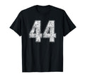 44 Jersey Number 44 Uniform Biggest T-Shirt - Custom Art Print for Adults - T-Shirt, Sweatshirt, Hoodie