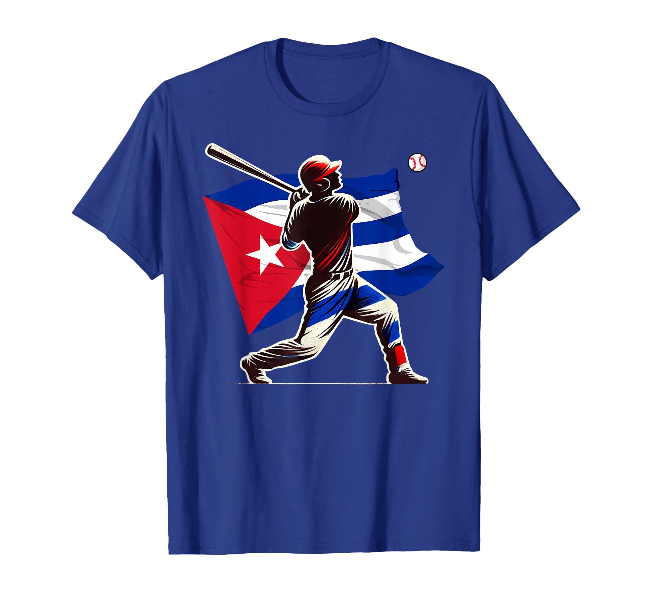 Baseball Pitcher Cuba Flag Cuban T-Shirt - Casual Everyday Wear for Adults - T-Shirt, Sweatshirt, Hoodie