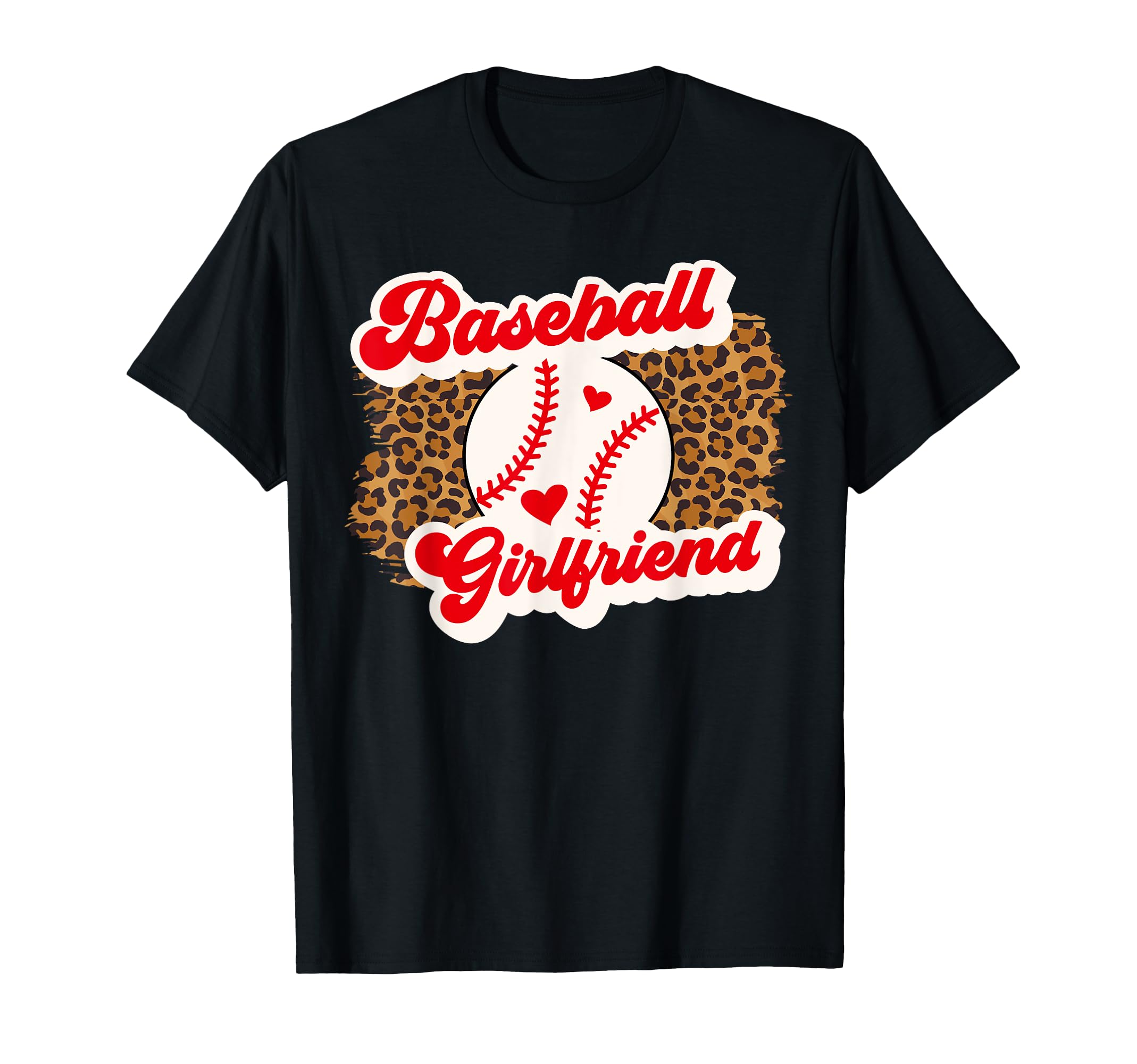 Groovy Baseball Girlfriend Baseball T-Shirt - Trendy Graphic for Adults - T-Shirt, Sweatshirt, Hoodie