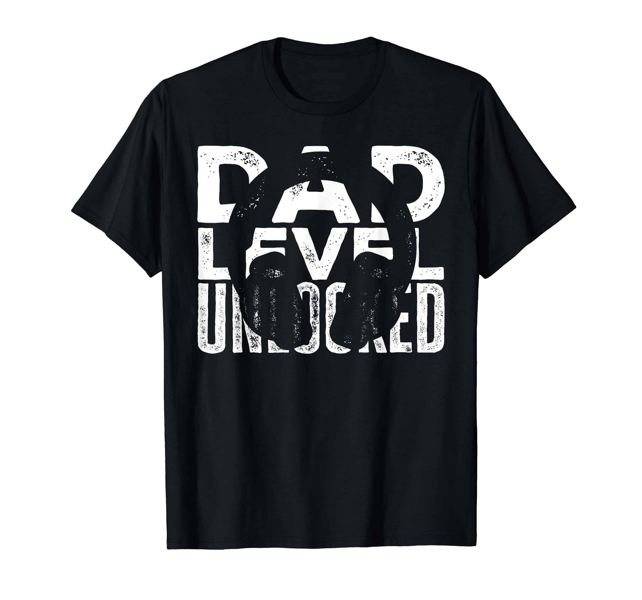 Funny Dad Level Unlocked Gamer Dad Fathers T-Shirt - Graphic Print Unisex - T-Shirt, Sweatshirt, Hoodie