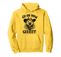 Cowboy Opossum Go Now Git Hoodie - Minimalist Print Men Women - T-Shirt, Sweatshirt, Hoodie