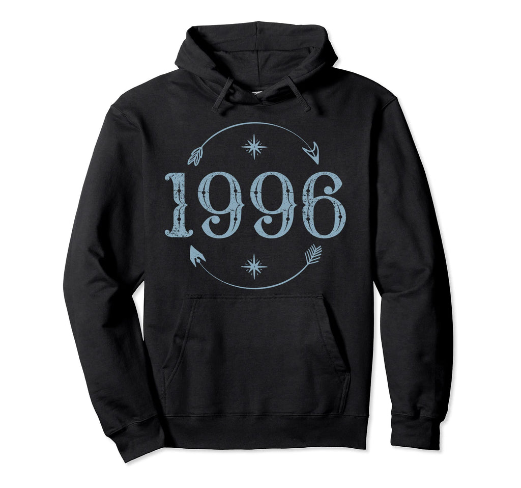 1996 26 Yo 26Th Birthday Boho Hoodie - Novelty Apparel for Adults - T-Shirt, Sweatshirt, Hoodie