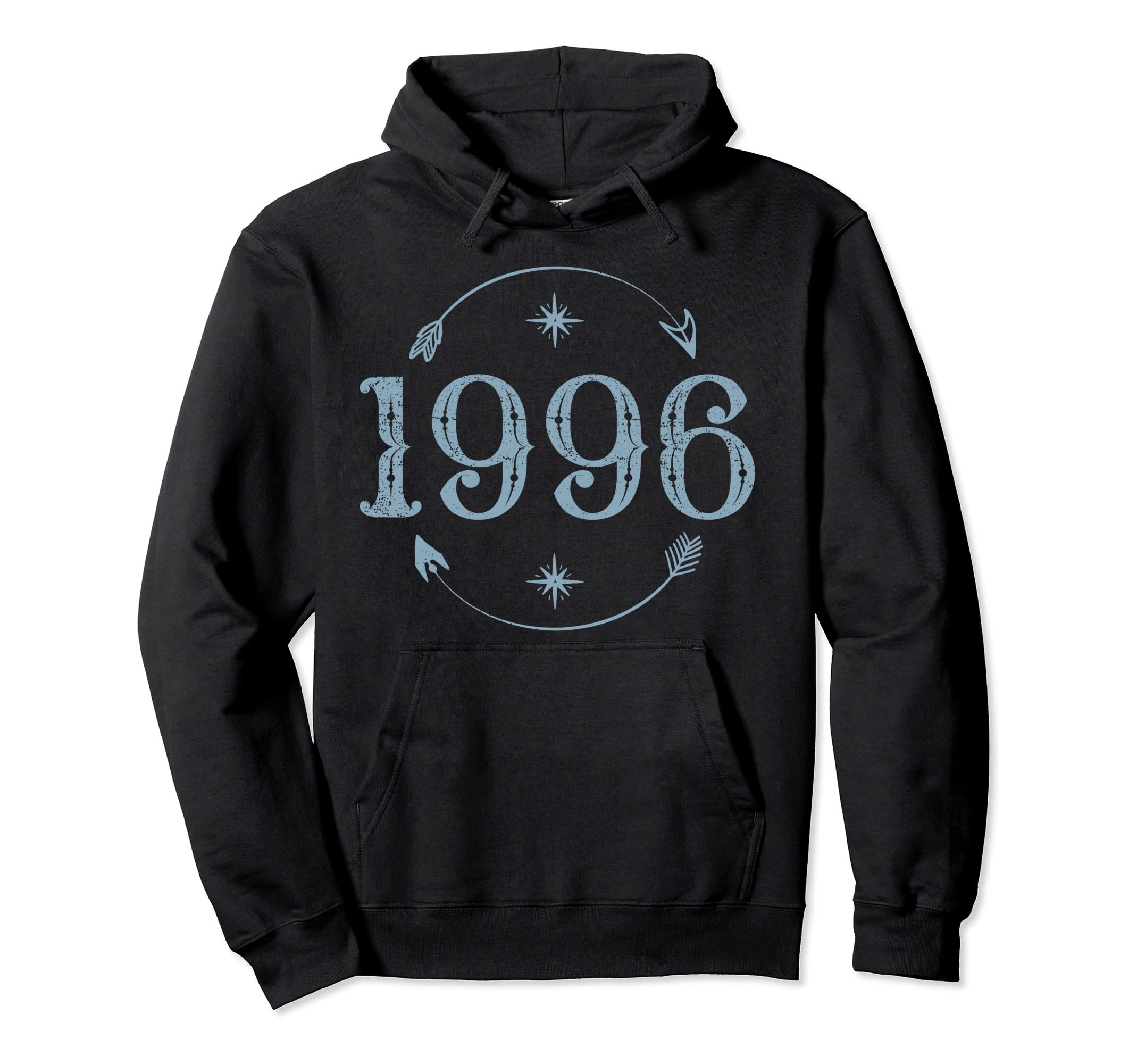 1996 26 Yo 26Th Birthday Boho Hoodie - Novelty Apparel for Adults - T-Shirt, Sweatshirt, Hoodie