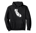 California Map Home Love Baseball Hoodie - Minimalist Print for Adults - T-Shirt, Sweatshirt, Hoodie