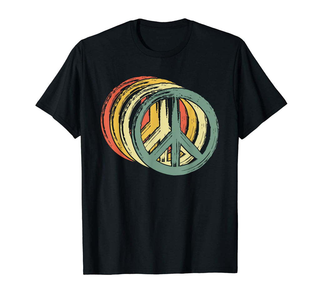 Mens Peace Sign Hippie 60S 70S 1960S T-Shirt - Streetwear Style Men Women - T-Shirt, Sweatshirt, Hoodie