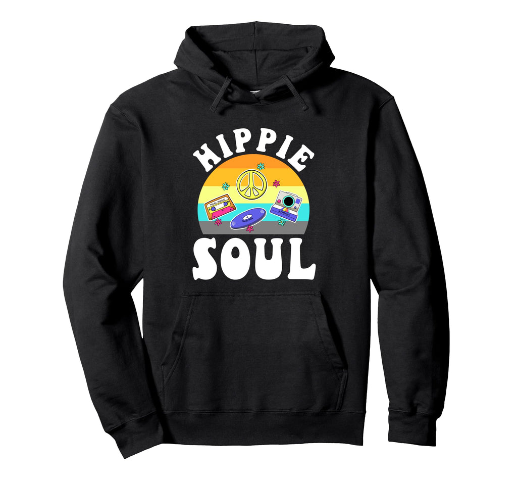 Groovy Hippie Music Peace Love 70S T-Shirt - Trendy Graphic for Adults - T-Shirt, Sweatshirt, Hoodie