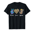 Love Peace Spine Chiropractic Assistant T-Shirt - Graphic Print Men Women - T-Shirt, Sweatshirt, Hoodie