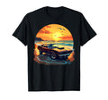 Muscle Car American Car Beach T-Shirt - Aesthetic Graphic Unisex - T-Shirt, Sweatshirt, Hoodie