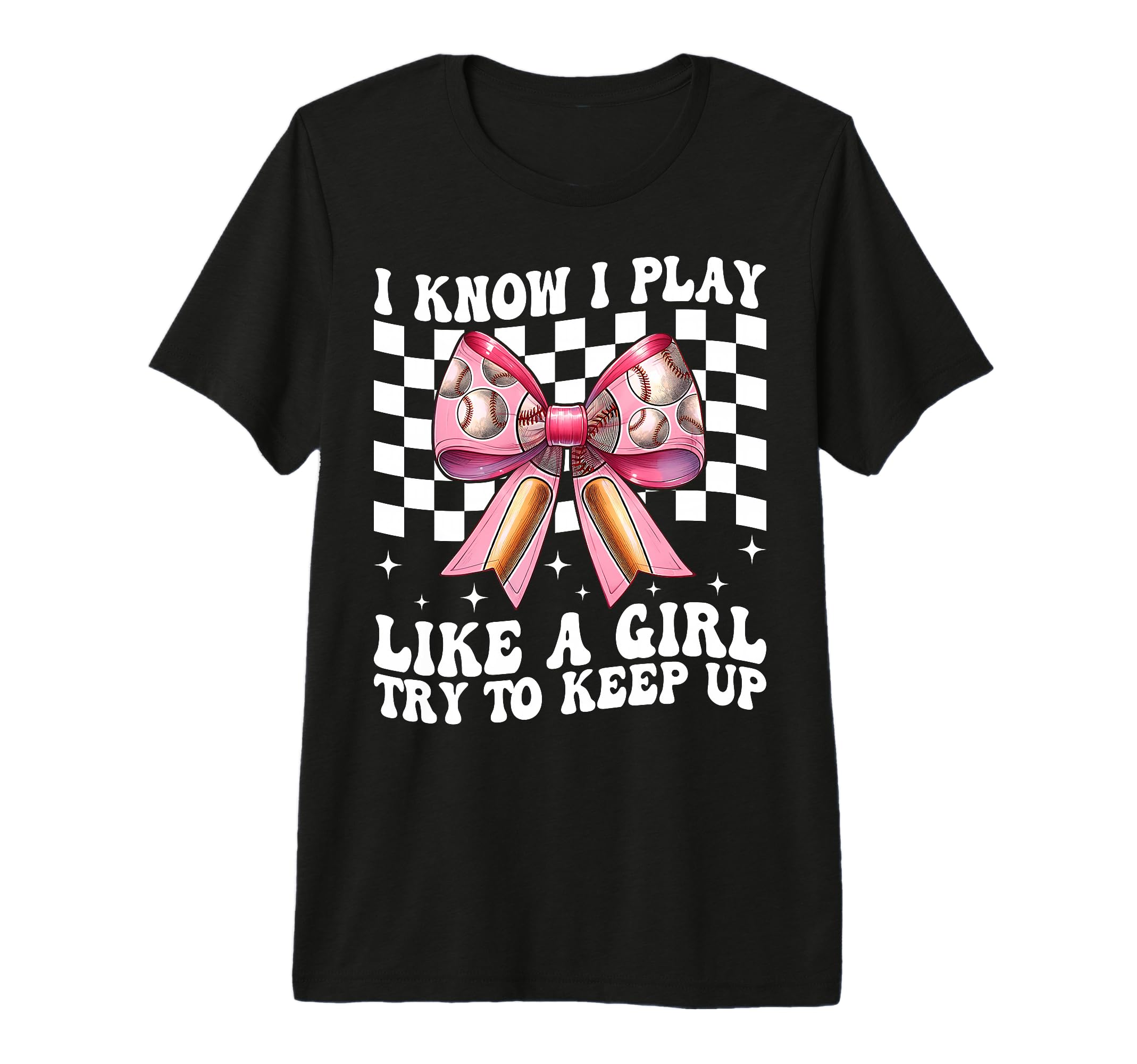 Baseball Mom Mama Coquette I Know T-Shirt - Fun Novelty Design for Adults - T-Shirt, Sweatshirt, Hoodie