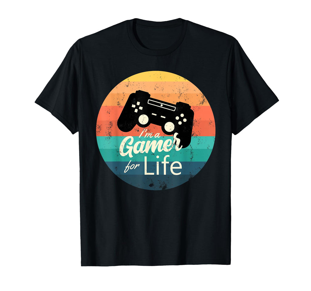 Gamer Life Gaming Grunge Rainbow T-Shirt - Streetwear Style for Adults - T-Shirt, Sweatshirt, Hoodie