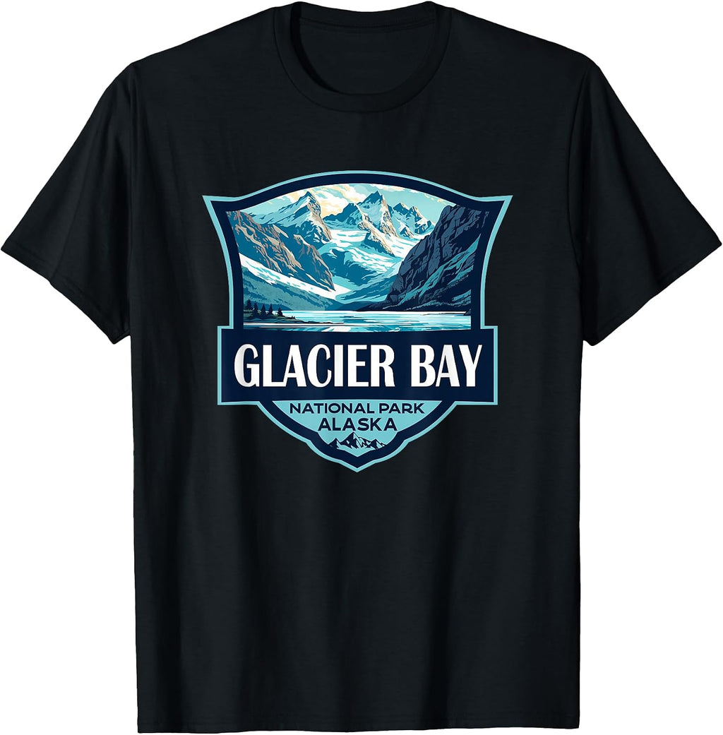 Glacier Bay National Park USA Merch - Adult & Kids T-Shirts, Sweatshirts & Hoodies apparel design preview 1