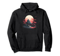 Japanese Landscape Japanese New Year Hoodie - Aesthetic Graphic for Adults - T-Shirt, Sweatshirt, Hoodie