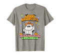 Cowgirl Ghost Western Groovy Halloween T-Shirt - Novelty Apparel Unisex - T-Shirt, Sweatshirt, Hoodie