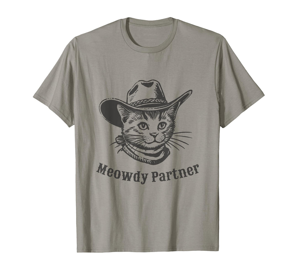 Meowdy Partner Country Western T-Shirt - Streetwear Style for Adults - T-Shirt, Sweatshirt, Hoodie