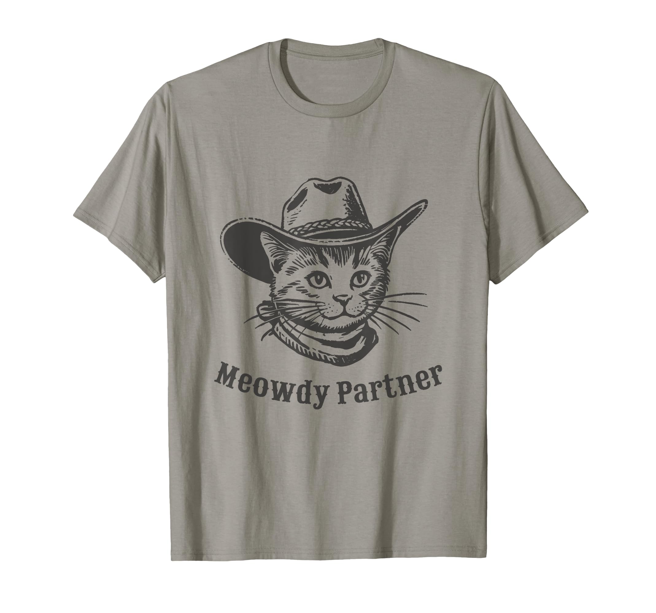 Meowdy Partner Country Western T-Shirt - Streetwear Style for Adults - T-Shirt, Sweatshirt, Hoodie