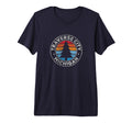 Traverse City Michigan Mi 70S Tri T-Shirt - Fun Novelty Design for Adults - T-Shirt, Sweatshirt, Hoodie