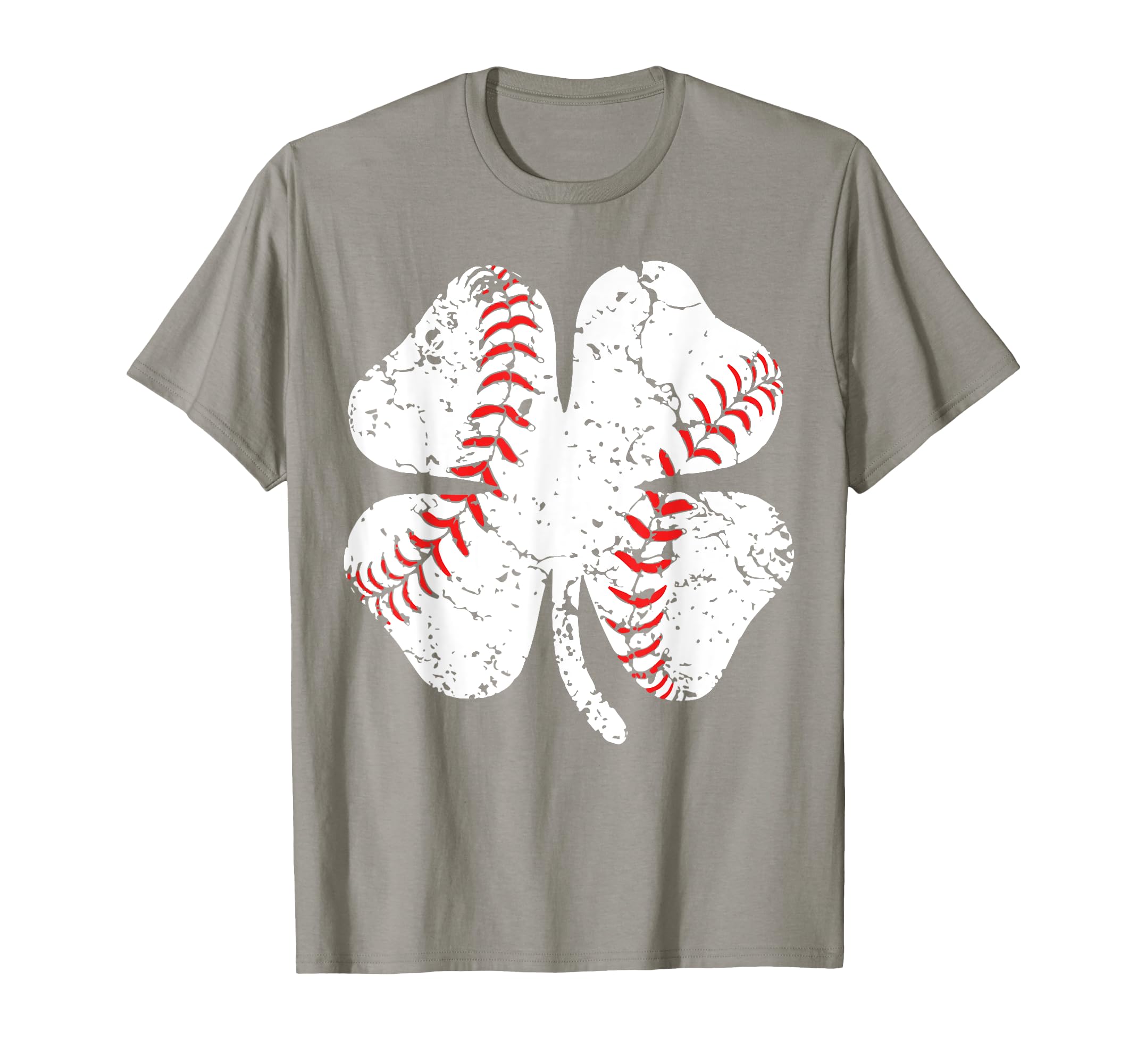Baseball Shamrock Funny St Patricks Day T-Shirt - Streetwear Style Unisex - T-Shirt, Sweatshirt, Hoodie