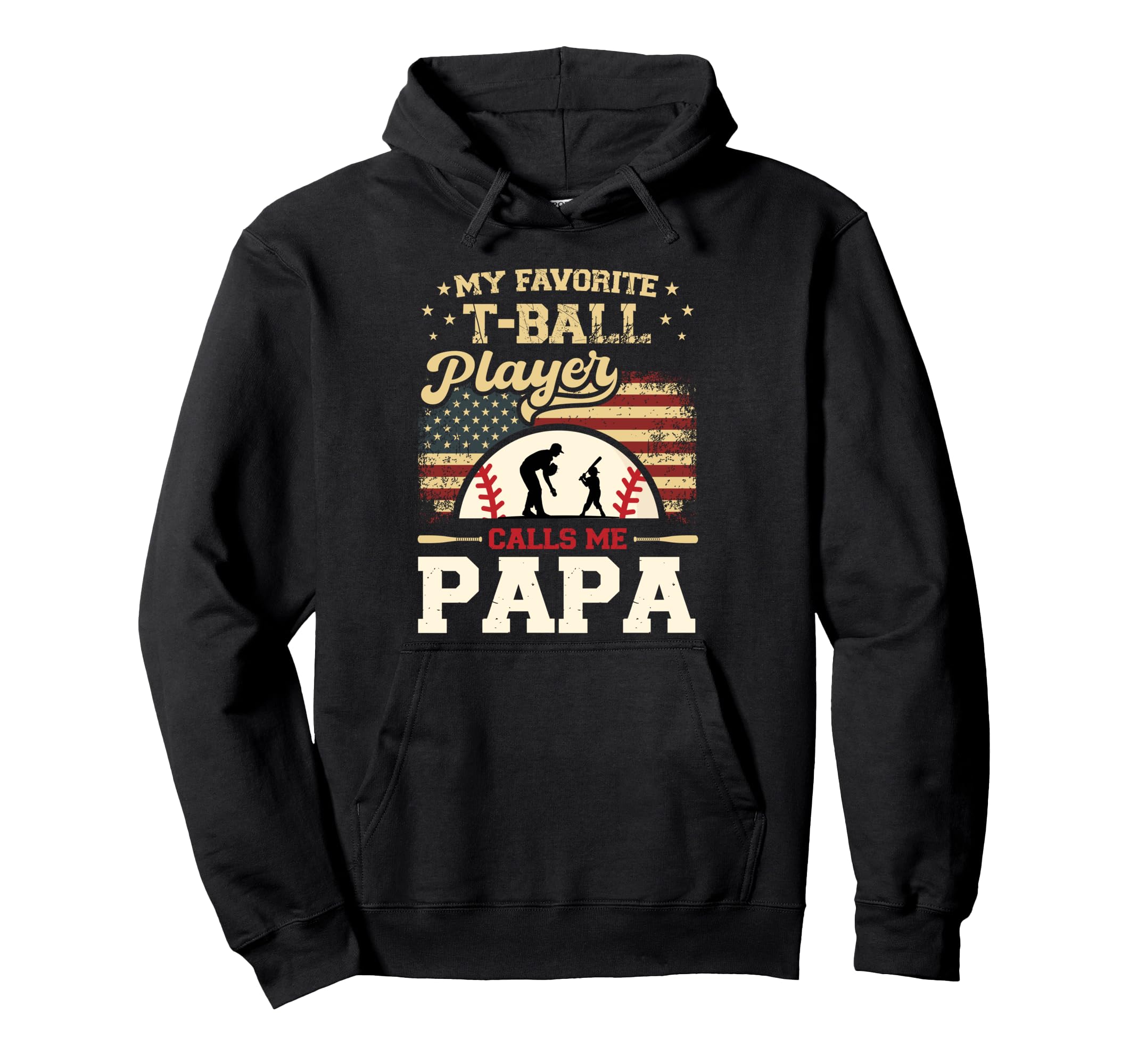 My Favorite T Ball Player Calls Me Hoodie - Novelty Apparel for Adults - T-Shirt, Sweatshirt, Hoodie