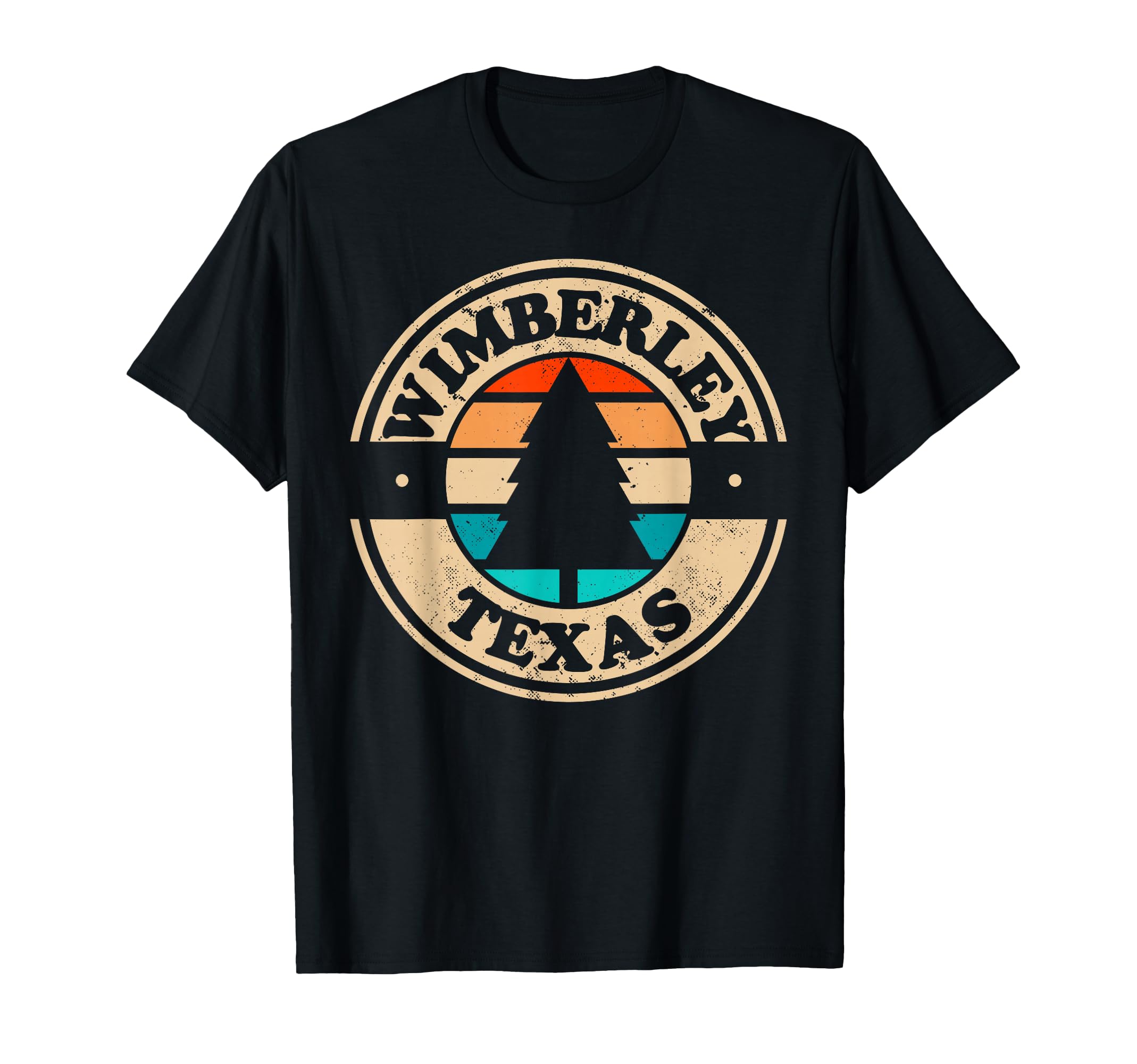 Wimberley Texas Tx 70S Souvenir 80S T-Shirt - Graphic Print for Adults - T-Shirt, Sweatshirt, Hoodie