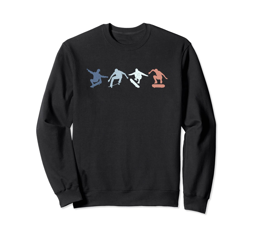 Skaters Skateboarders Love Sweatshirt - Casual Everyday Wear Men Women - T-Shirt, Sweatshirt, Hoodie