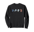 Skaters Skateboarders Love Sweatshirt - Casual Everyday Wear Men Women - T-Shirt, Sweatshirt, Hoodie