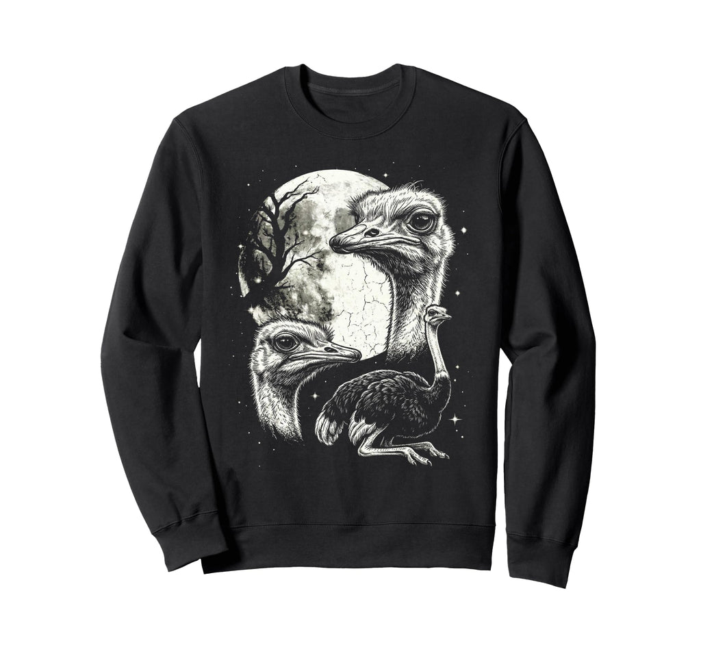 Ostrich 90S Aesthetic Y2K Ostrich Sweatshirt - Novelty Apparel Men Women - T-Shirt, Sweatshirt, Hoodie