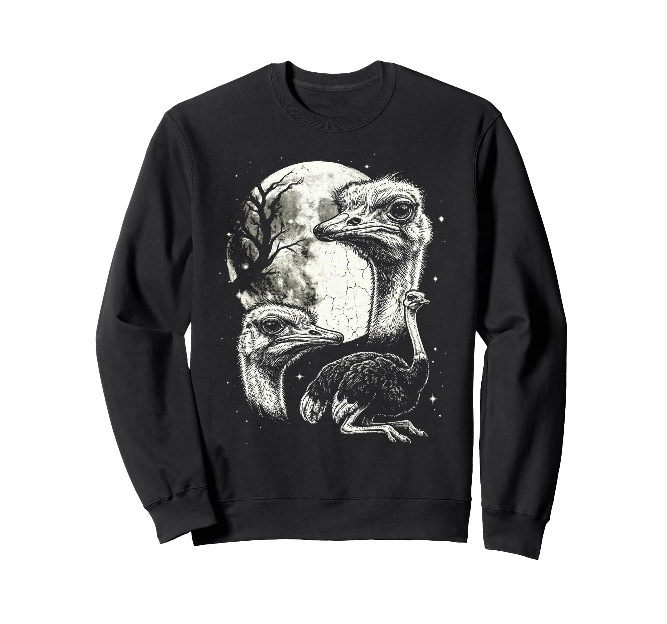 Ostrich 90S Aesthetic Y2K Ostrich Sweatshirt - Novelty Apparel Men Women - T-Shirt, Sweatshirt, Hoodie