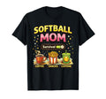 Softball Mom Survival Mode Funny T-Shirt - Streetwear Style Unisex - T-Shirt, Sweatshirt, Hoodie