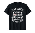 Proud Baseball Catcher Sister Baseball T-Shirt - Minimalist Print Unisex - T-Shirt, Sweatshirt, Hoodie