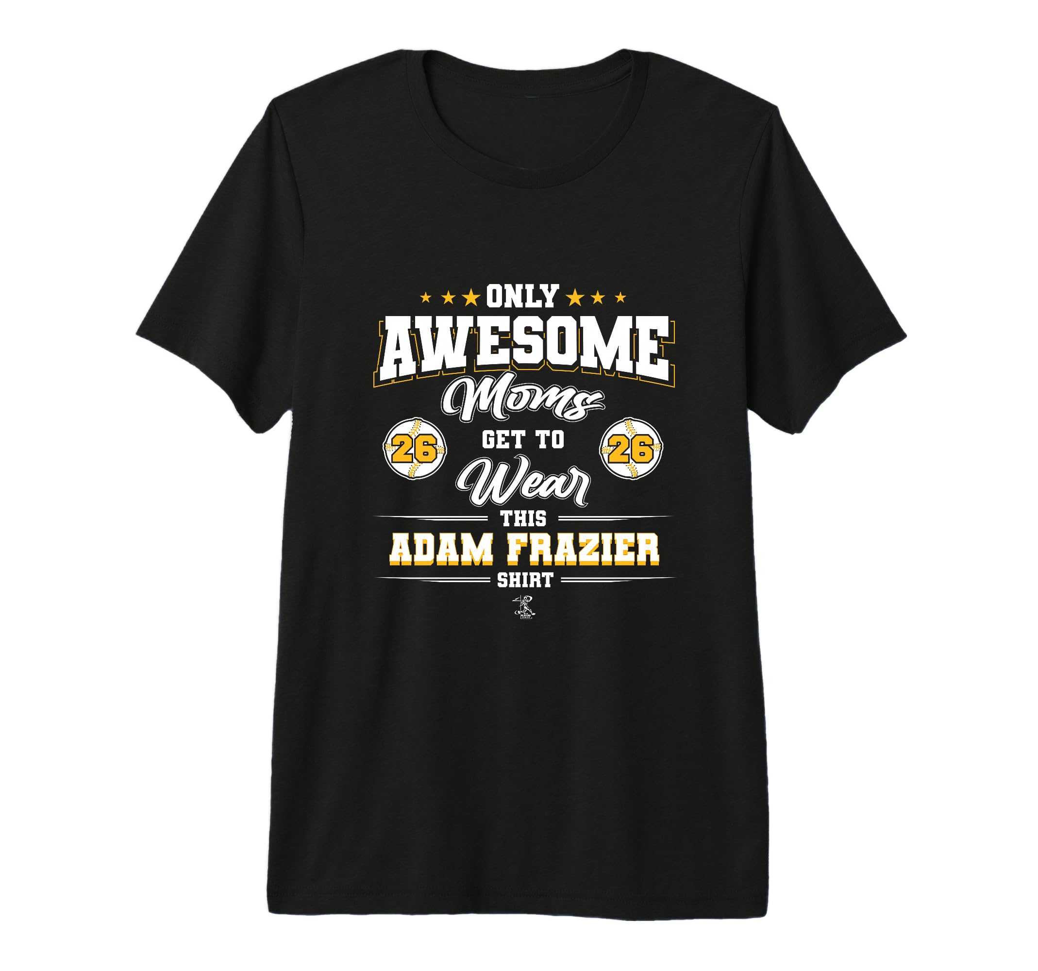 Adam Frazier Awesome Moms Tri Blend T-Shirt - Unique Graphic for Adults - T-Shirt, Sweatshirt, Hoodie