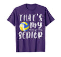 Thats My Senior Volleyball Mom Dad T-Shirt - Minimalist Print Men Women - T-Shirt, Sweatshirt, Hoodie