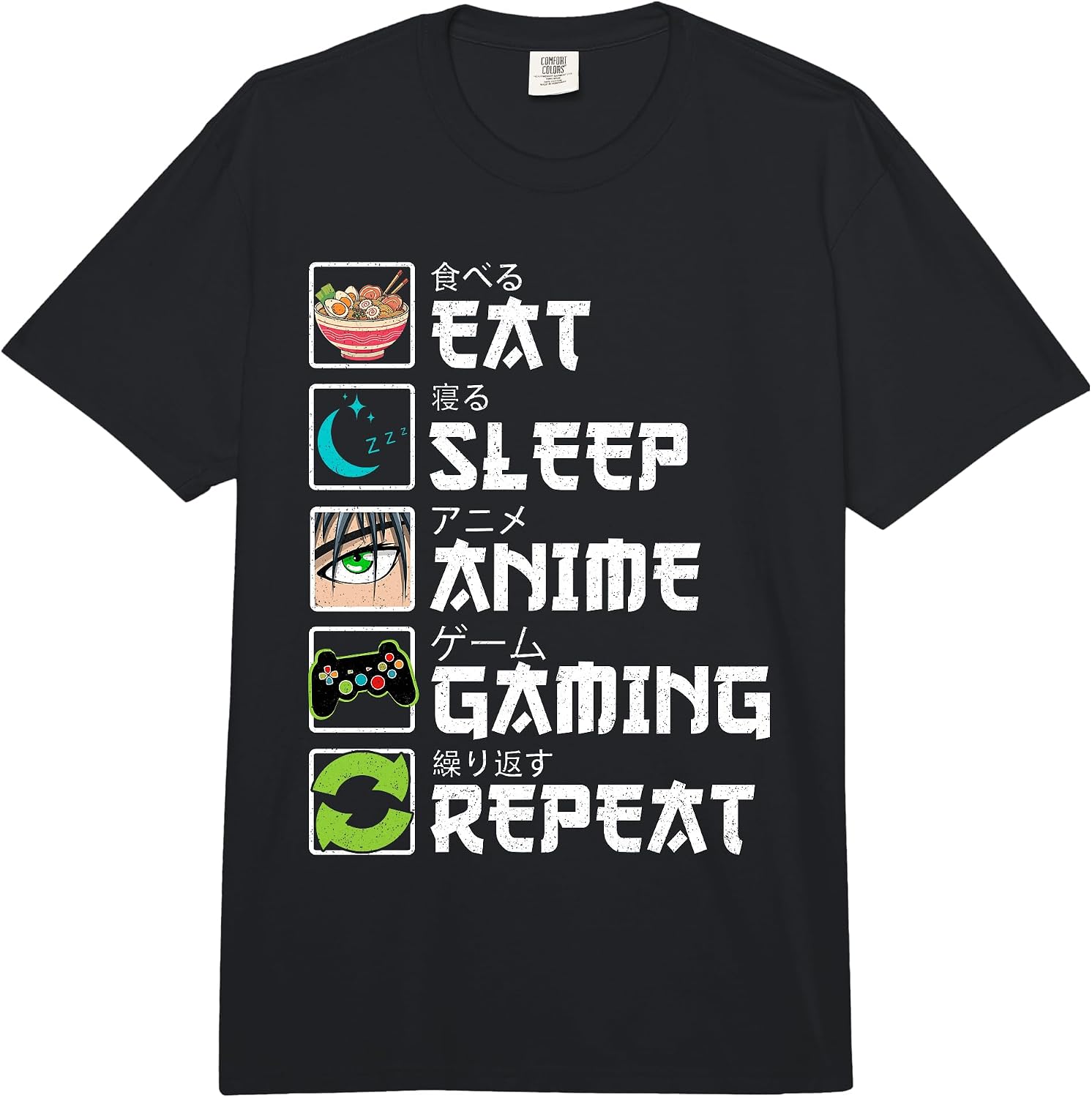 Kawaii Anime Merch Manga For Men Women Kids - Adult & Kids T-Shirts, Sweatshirts & Hoodies apparel design preview 1