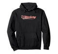 Wittenberg Varsity Distressed Hoodie - Casual Everyday Wear for Adults - T-Shirt, Sweatshirt, Hoodie