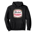 Baseball Grandpa Dad Papa Fathers Day Hoodie - Aesthetic Graphic Unisex - T-Shirt, Sweatshirt, Hoodie
