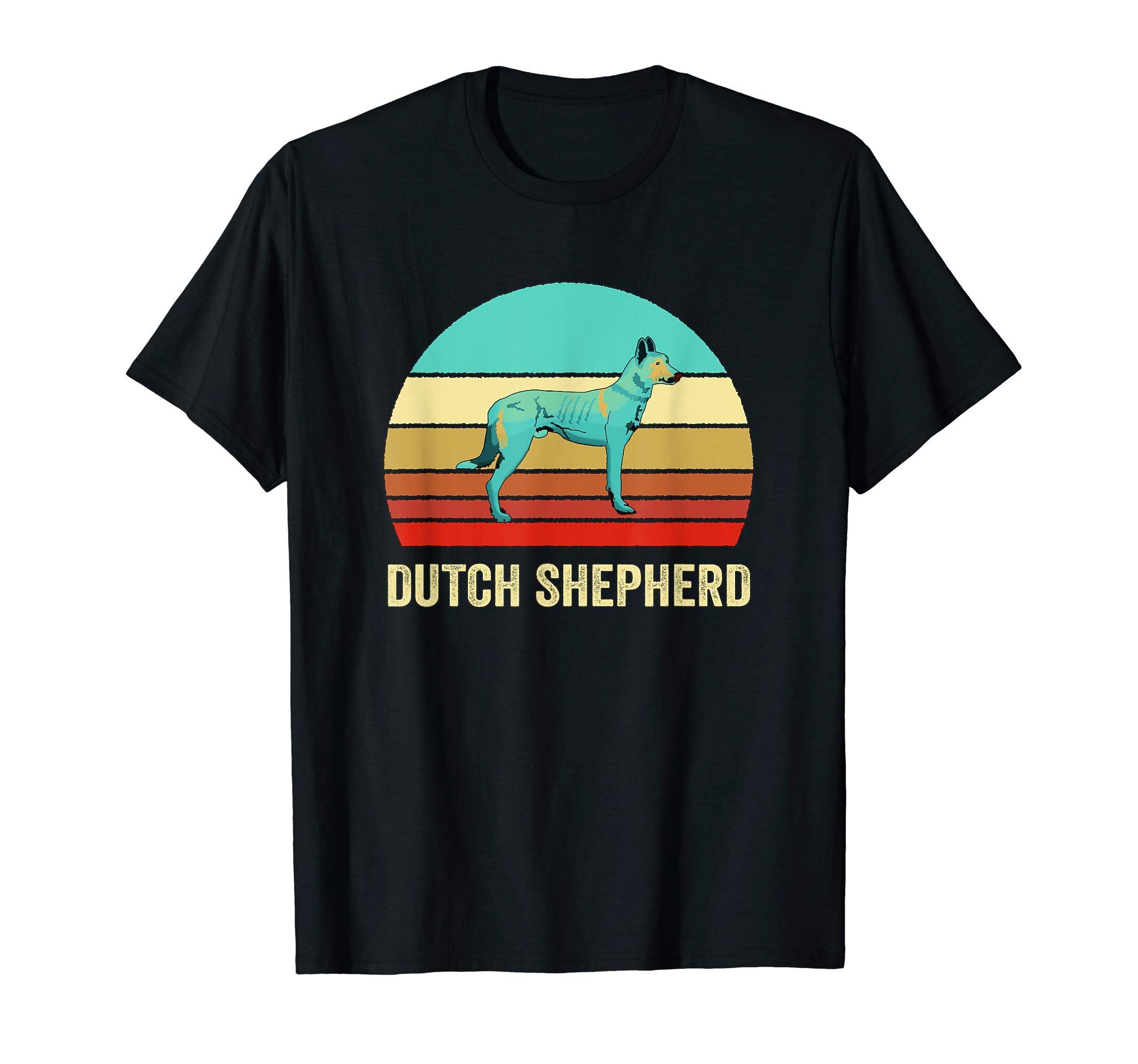 Sunset Dutch Shepherd T-Shirt - Casual Everyday Wear Unisex - T-Shirt, Sweatshirt, Hoodie