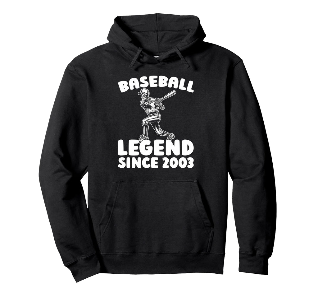 Born 2003 Baseball Team Sport Player Hoodie - Graphic Print Unisex - T-Shirt, Sweatshirt, Hoodie