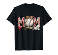Leopard American Baseball Mom Mama T-Shirt - Novelty Apparel Unisex - T-Shirt, Sweatshirt, Hoodie