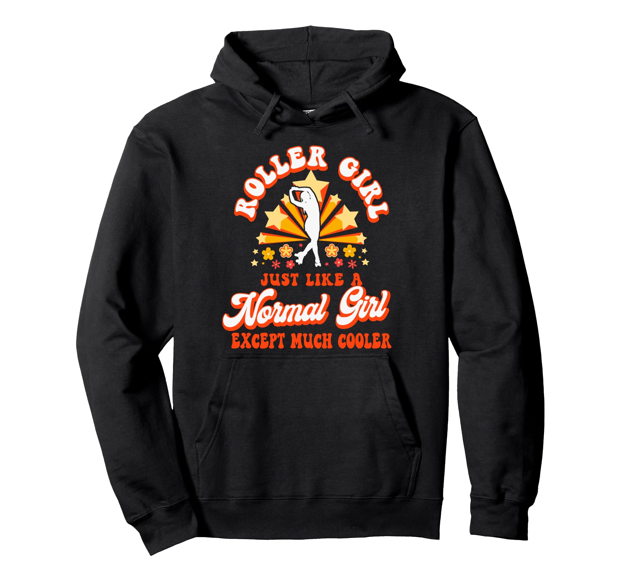 Roller Skating Skate 1970S Hoodie - Novelty Apparel for Adults - T-Shirt, Sweatshirt, Hoodie
