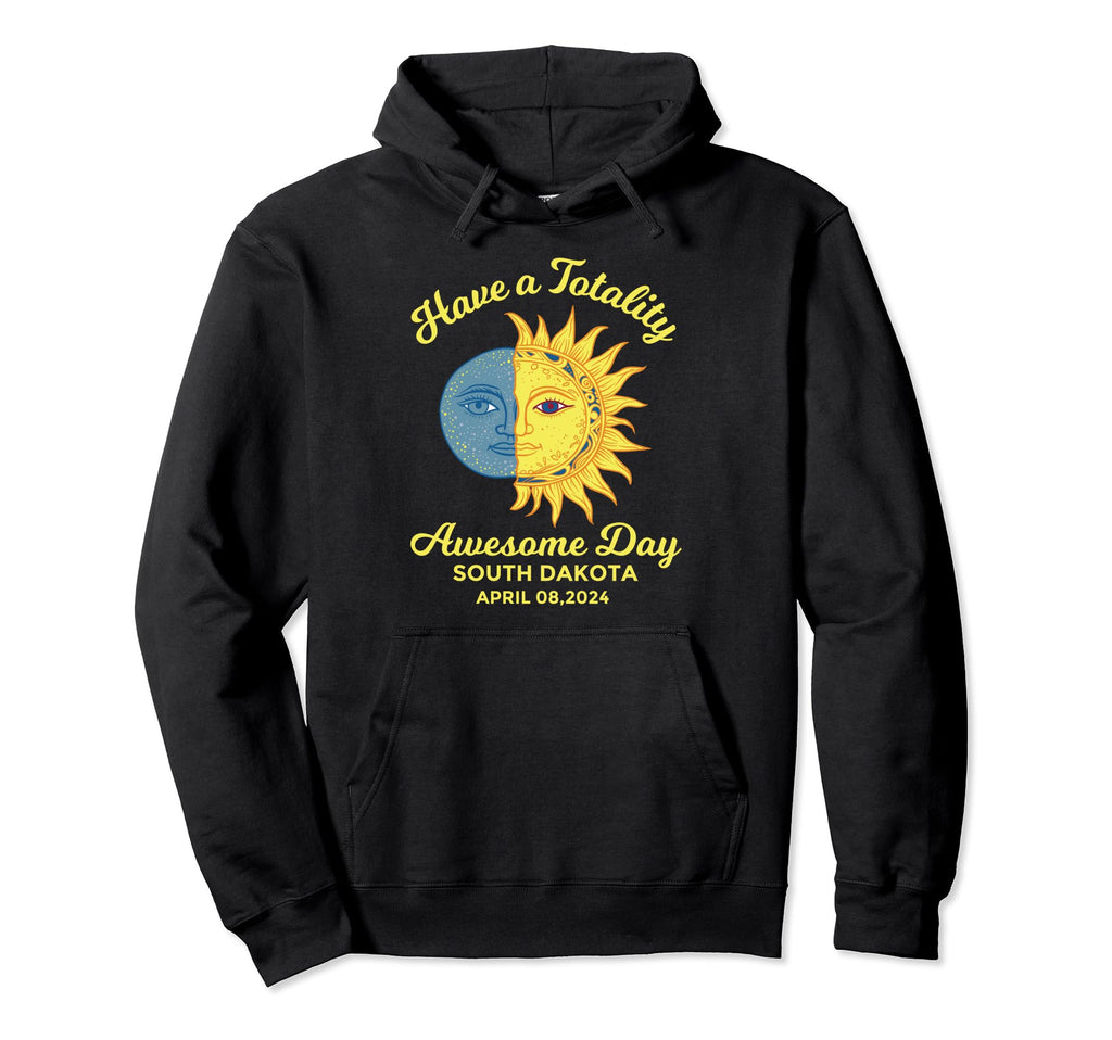 Total Solar Eclipse South Dakota April Hoodie - Streetwear Style Men Women - T-Shirt, Sweatshirt, Hoodie