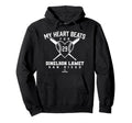 My Heart Beats Dinelson Lamet Valentines Hoodie - Minimalist Print Unisex - T-Shirt, Sweatshirt, Hoodie